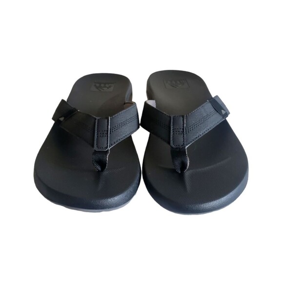 Reef Men\'s Cushion Phantom Flip-Flop Thong Sandals Black Size 12 NEW main image 7